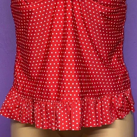 Christin Michaels Women's Tankini Top size XL - Picture 3 of 10